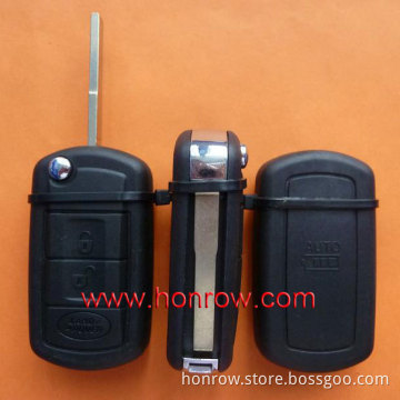 3 button flip remote key blank with Logo (high quality)(Ford style)